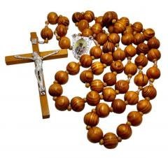 Różaniec M.B. Częstochowska drewniany