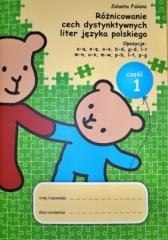 Różnicowanie cech dystynktywnych liter cz.1