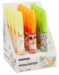 Zakreślacz Cats 3 kolory (12szt) M&G