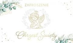 Zaproszenie Chrzest (10szt)