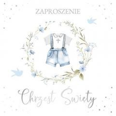 Zaproszenie Chrzest (10szt)