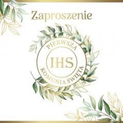 Zaproszenie Komunia (10szt)