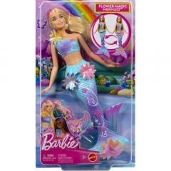 Barbie Syrenka Rozkwitające kwiaty