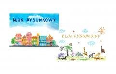 Blok rysunkowy biały A4/20K 170g (10szt)