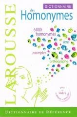Dictionanaire des homonymes
