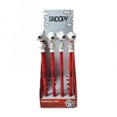 Długopis z silikonową wymazywalny Snoopy (20szt)