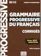 Grammaire progressive B2-C2 klucz odpowiedzi