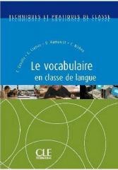 Vocabulaire en classe de langue