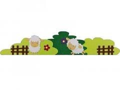 Dekoracja owieczka filcowa