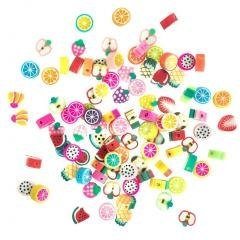 Koraliki polimerowe juicy fruits 100szt