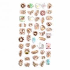 Naklejki candy drops tawny 48szt