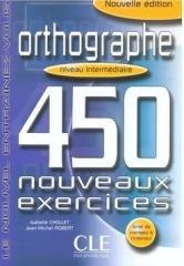 Orthographe 450 exercices intermediaire + corrige
