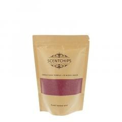 Świeca sypana 250gr wosk perłowy fioletowy