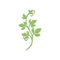 Wykrojnik gałązka winorośli