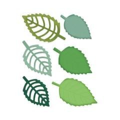 Zestaw wykrojników listki 6szt