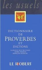 Dictionnaire poche de proverbes et dictons