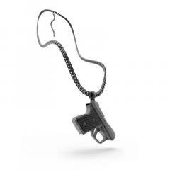 Naszyjnik pistolet