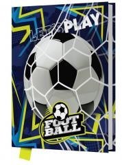 Pamiętnik z kłódką 80 kartek Football