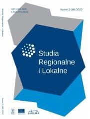 Studia Regionalne i Lokalne 2/2022
