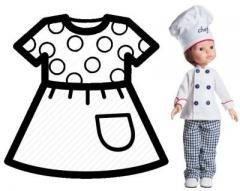Ubranko dla lalek 32cm