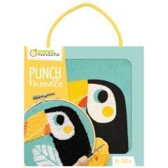 Zestaw Punch Needle Tukan 13cm