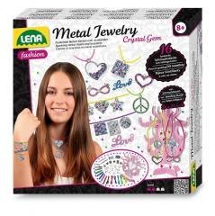 Biżuteria metalowa z kryształami DIY...