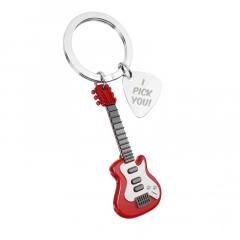 Brelok do kluczy 3D gitara i kostka do gry