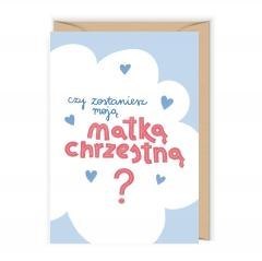 Karnet Chrzest - Rodzice Chrzestni