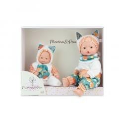 Lalki hiszpańskie Little Family 40cm i 26cm