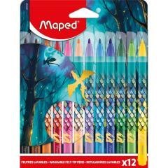 Flamastry Dragon 12kol MAPED
