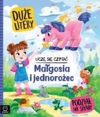 Uczę się czytać. Podział na sylaby. Małgosia i...