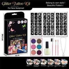 Zestaw kosmetyczny z tatuażami