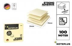 Karteczki samoprzylepne 75x75mm 100K żółte "Z"