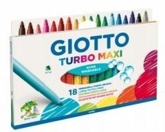 Markery Turbo Maxi 18 kolorów GIOTTO