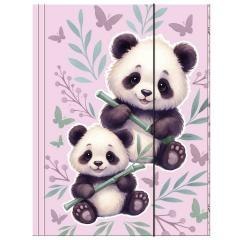 Teczka z gumką A4 Panda DERFORM