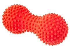 Wałek do masażu duoball czerwony 15,5cm