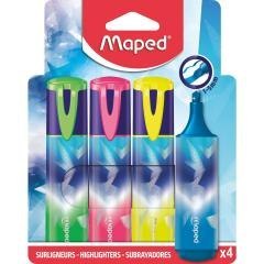 Zakreślacz Arctic Fluo 4kol MAPED