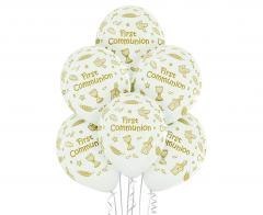 Balony Belbal Komunia 30cm 6szt