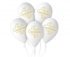 Balony Gemar pastel premium hel Komunia 32cm 5szt