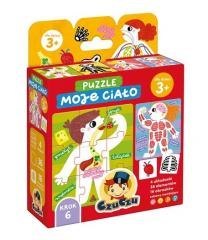 CzuCzu Puzzle Moje ciało 3+