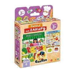 CzuCzu Puzzle Na zakupy 3+