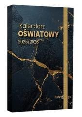 Kalendarz oświatowy 2025/2026 czarny