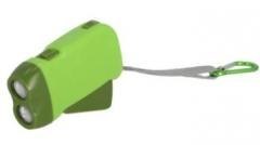 Latarka dynamo z karabińczykiem eko bez baterii