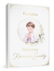Pamiątka Komunia pudełko A4 + książka