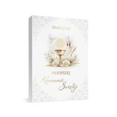Pamiątka Komunia pudełko A4 + książka