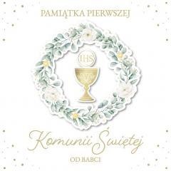 Pamiątka książeczka Komunia