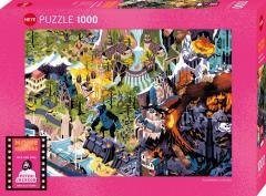 Puzzle 1000 Filmy Petera Jacksona