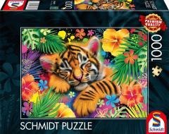 Puzzle 1000 Tygrysiątko