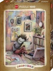 Puzzle 1000 Zozoville. Miłośnik płyt winylowych