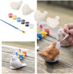 Zestaw do malowania ptaszków DIY